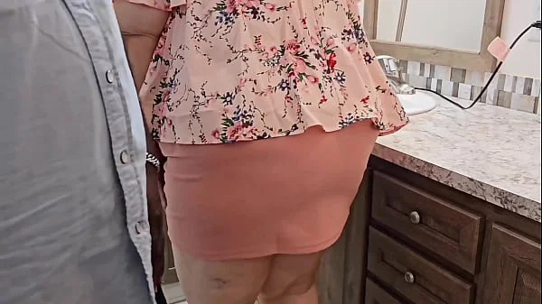 I pee on the plumber while he fix the pipe under the sink - BBW SSBBW - Thick ass Pawg Milf  flaunting big ass and gets big fat pussy fucked by black cock - bust a nut