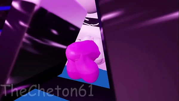 Roblox Strip Club Experience, a slut dances in the Strip Club and gets fucked by a huge cock