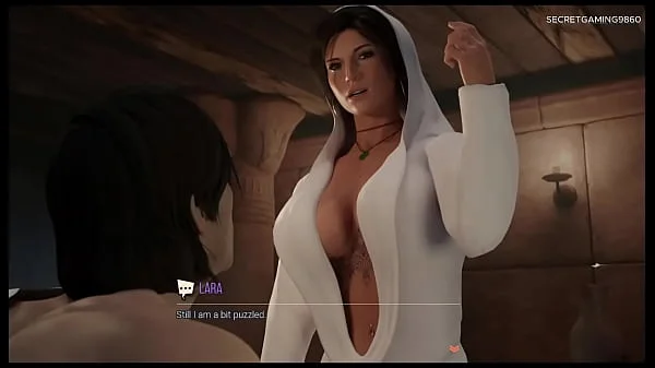 Massage with Happy Ending | Erotic massage ends in a happy ending - Lara Croft Adventures 06 - 3D Hentai Porn