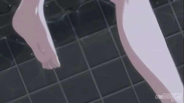 Step Sister and Step Brother Fucking in the Bathtub - Hentai Uncensored [Subtitled]