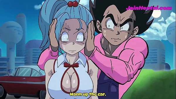 Bulma uses her huge tits and throat to fuck Vegeta - Hentai Cartoon