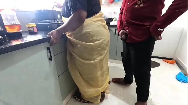 Tamil maid got fucked in kitchen