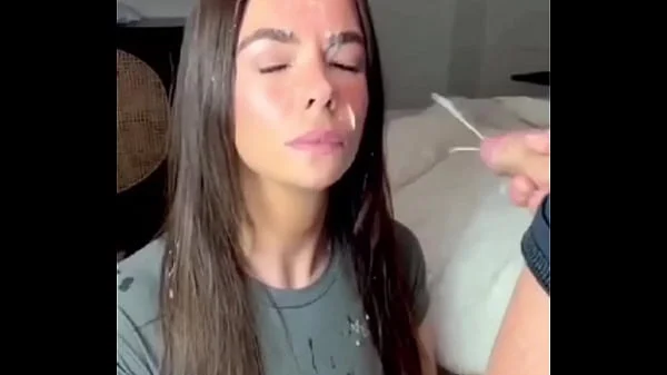 Homemade blowjob and facial compilation