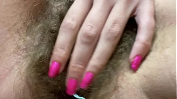 i came twice during my p. ! close up hairy pussy big clit t. dripping wet orgasm