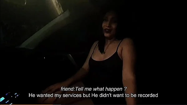 Martinasmith dress up as a whore and a stranger pays her for fucking into his car