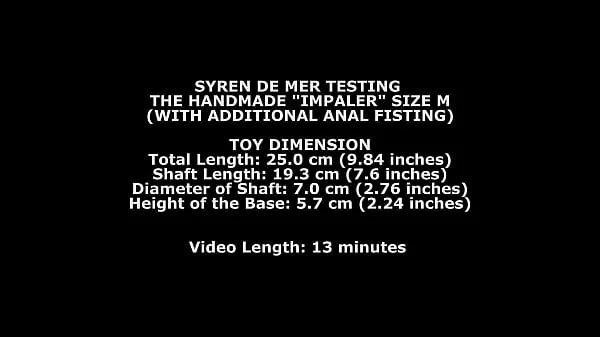 Syren De Mer Testing The Handmade Vulkano Size L (With Additional Anal Fisting) TWT236